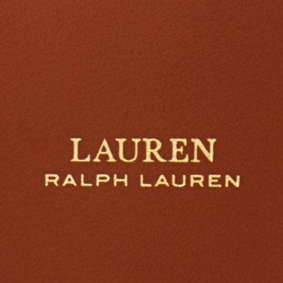Lauren by Ralph Lauren: Logo Leather Satchel - Picture 5 of 5